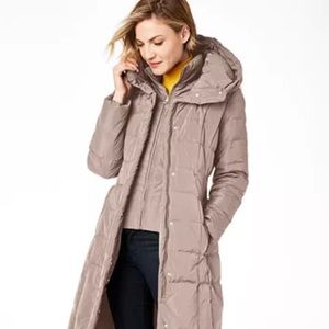 Cole Haan Box-Quilt Down Puffer Coat
